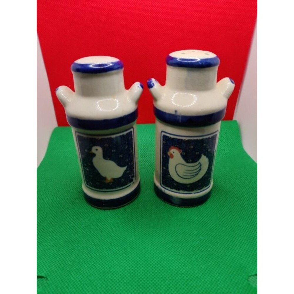 Vintage Milk Jug Salt & Pepper Shakers